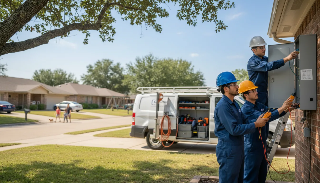 Certified electrician providing emergency electrical services in Whiteside, MO